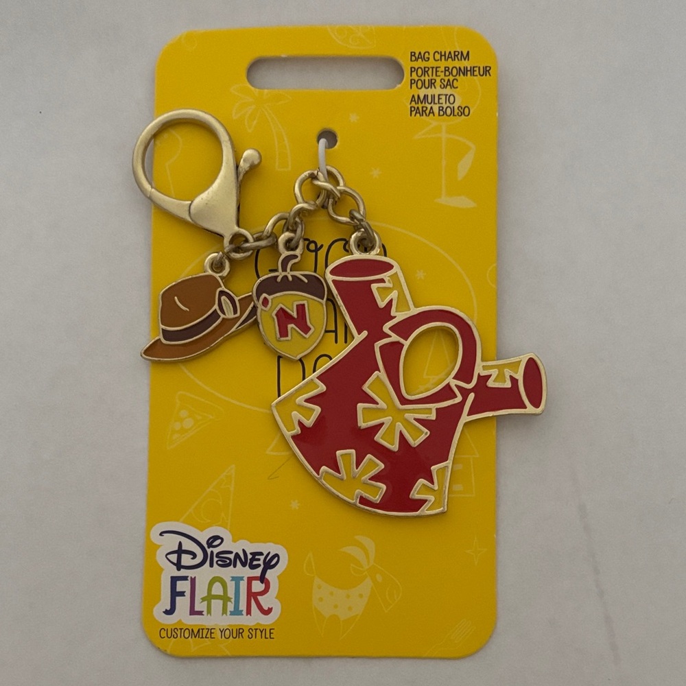 Disney Flair Chip & Dale Rescue Rangers Bag Charm